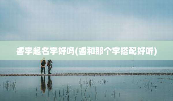 睿字起名字好吗(睿和那个字搭配好听)