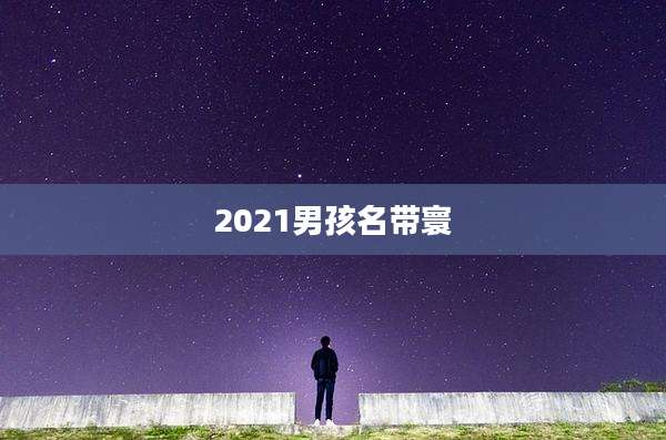 2021男孩名带寰