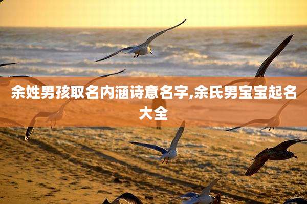 余姓男孩取名内涵诗意名字,余氏男宝宝起名大全