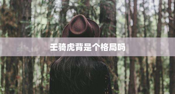 壬骑虎背是个格局吗