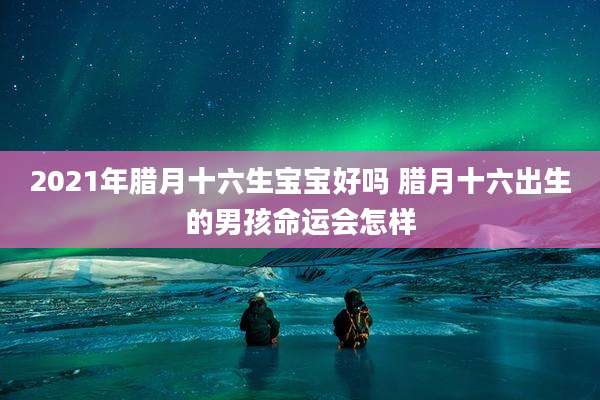2021年腊月十六生宝宝好吗 腊月十六出生的男孩命运会怎样