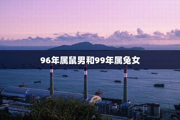 96年属鼠男和99年属兔女