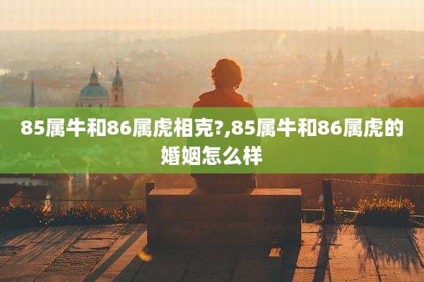 85属牛和86属虎相克?,85属牛和86属虎的婚姻怎么样