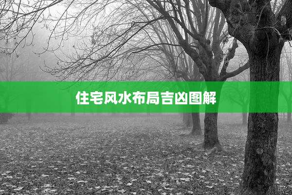 住宅风水布局吉凶图解