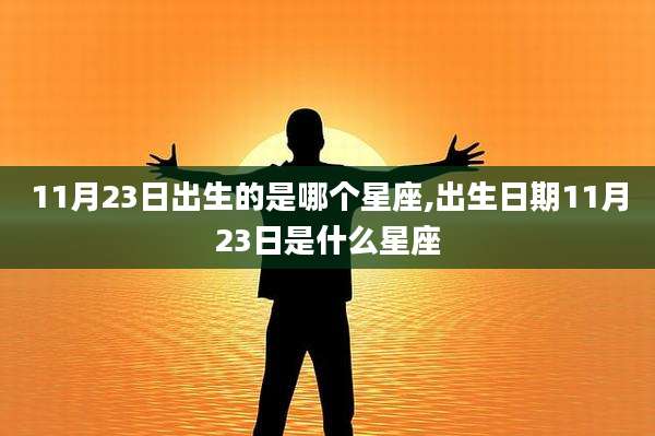 11月23日出生的是哪个星座,出生日期11月23日是什么星座