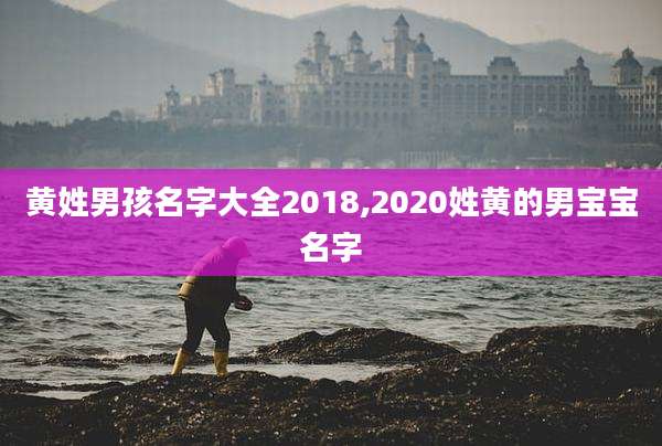 黄姓男孩名字大全2018,2020姓黄的男宝宝名字
