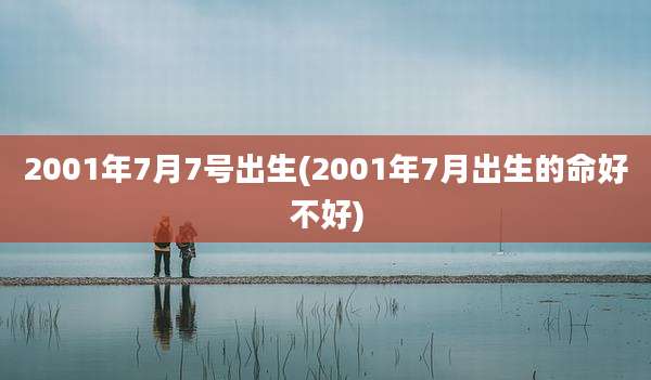 2001年7月7号出生(2001年7月出生的命好不好)