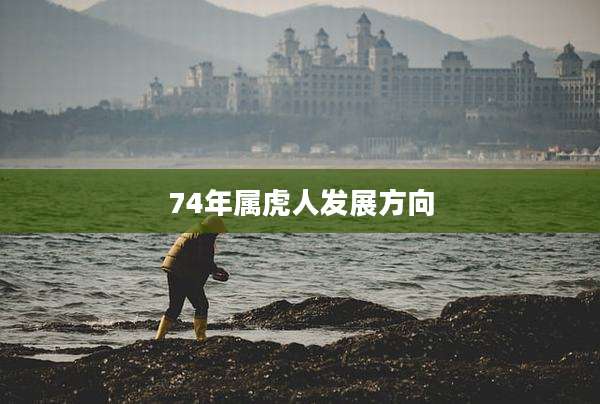 74年属虎人发展方向