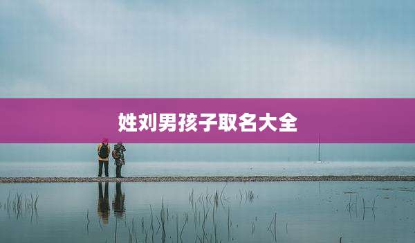 姓刘男孩子取名大全