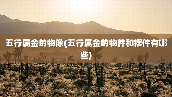 五行属金的物像(五行属金的物件和摆件有哪些)