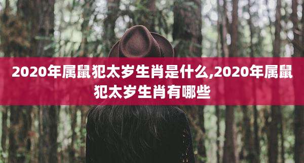 2020年属鼠犯太岁生肖是什么,2020年属鼠犯太岁生肖有哪些