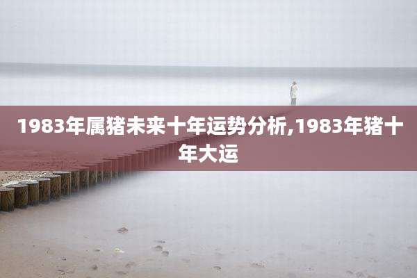 1983年属猪未来十年运势分析,1983年猪十年大运
