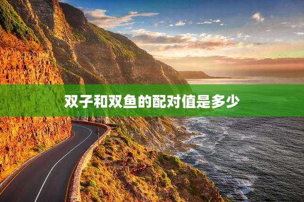 双子和双鱼的配对值是多少