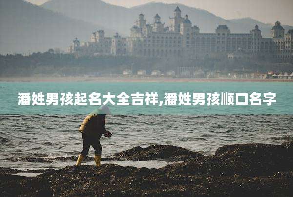 潘姓男孩起名大全吉祥,潘姓男孩顺口名字