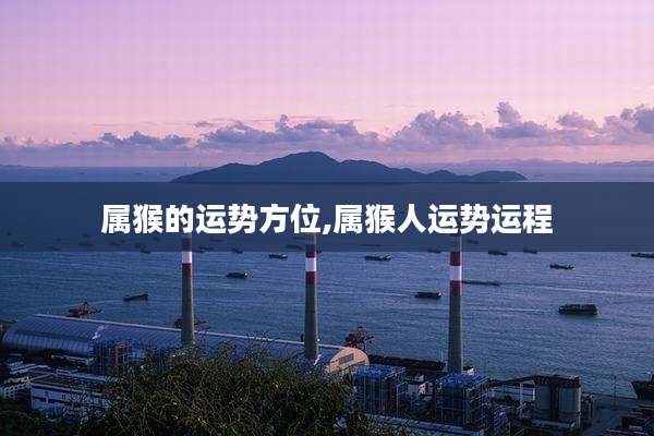 属猴的运势方位,属猴人运势运程