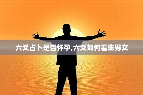 六爻占卜是否怀孕,六爻如何看生男女