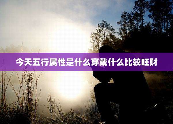 今天五行属性是什么穿戴什么比较旺财