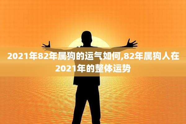 2021年82年属狗的运气如何,82年属狗人在2021年的整体运势