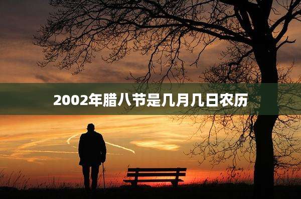 2002年腊八节是几月几日农历