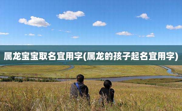 属龙宝宝取名宜用字(属龙的孩子起名宜用字)