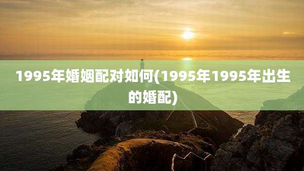 1995年婚姻配对如何(1995年1995年出生的婚配)