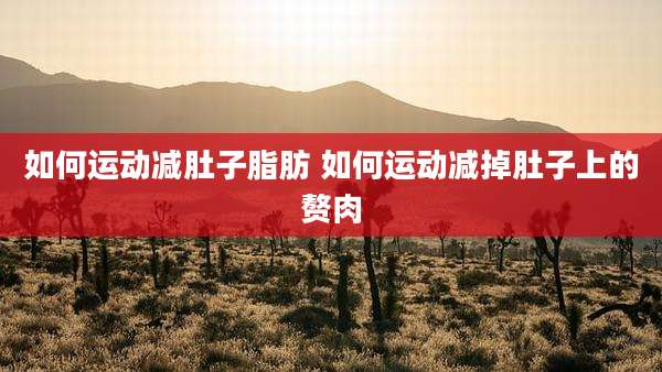 如何运动减肚子脂肪 如何运动减掉肚子上的赘肉