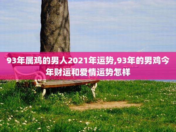 93年属鸡的男人2021年运势,93年的男鸡今年财运和爱情运势怎样