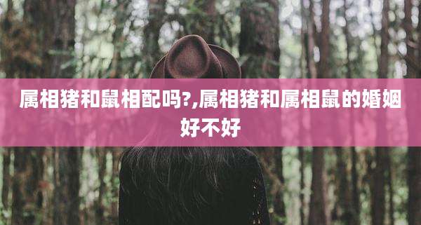 属相猪和鼠相配吗?,属相猪和属相鼠的婚姻好不好