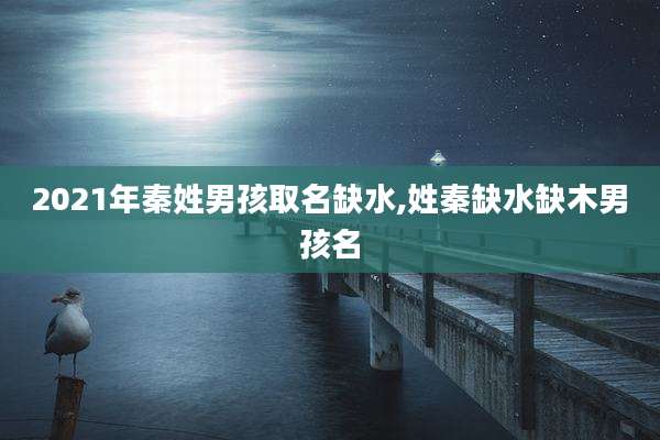 2021年秦姓男孩取名缺水,姓秦缺水缺木男孩名