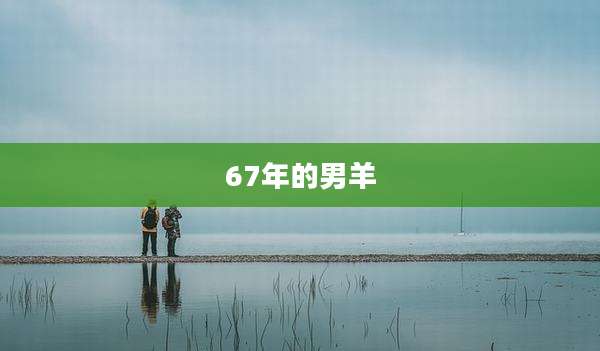 67年的男羊