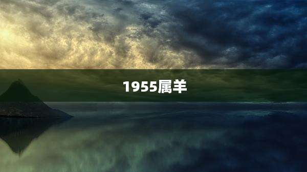 1955属羊