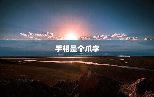 手相是个爪字