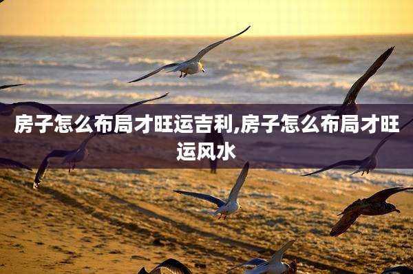 房子怎么布局才旺运吉利,房子怎么布局才旺运风水