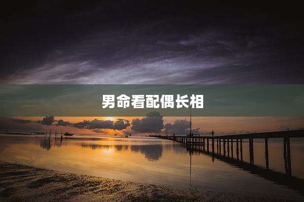 男命看配偶长相