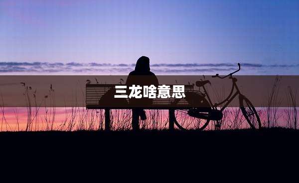 三龙啥意思