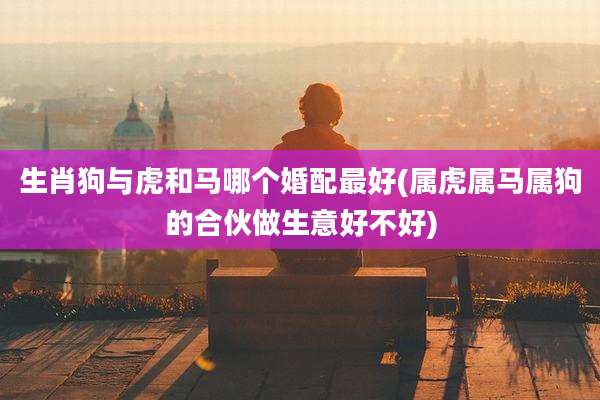 生肖狗与虎和马哪个婚配最好(属虎属马属狗的合伙做生意好不好)