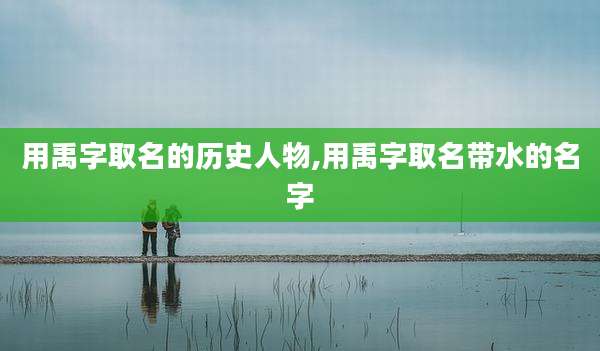 用禹字取名的历史人物,用禹字取名带水的名字