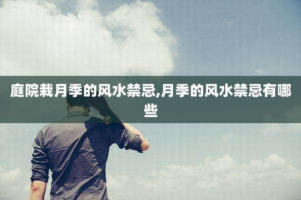 庭院栽月季的风水禁忌,月季的风水禁忌有哪些