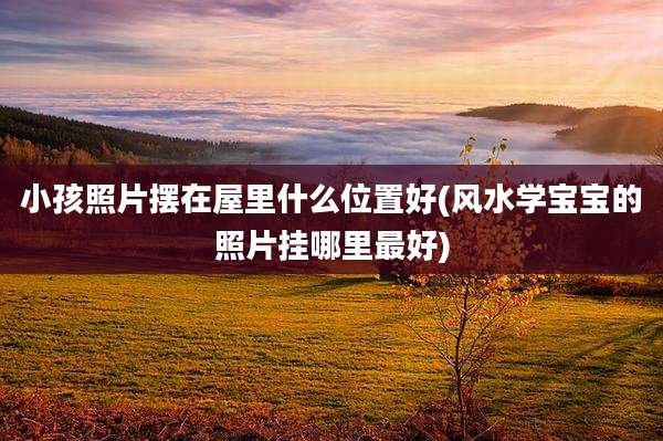 小孩照片摆在屋里什么位置好(风水学宝宝的照片挂哪里最好)