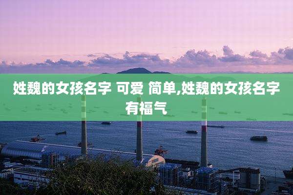 姓魏的女孩名字 可爱 简单,姓魏的女孩名字有福气