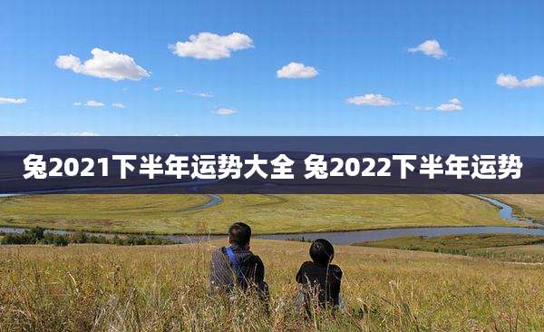 兔2021下半年运势大全 兔2022下半年运势