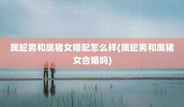 属蛇男和属猪女婚配怎么样(属蛇男和属猪女合婚吗)