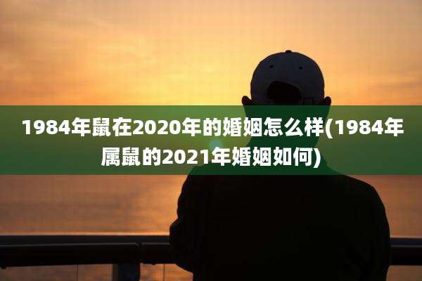 1984年鼠在2020年的婚姻怎么样(1984年属鼠的2021年婚姻如何)