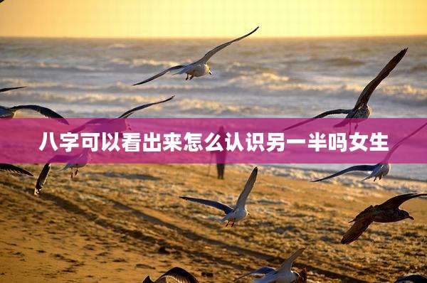 八字可以看出来怎么认识另一半吗女生