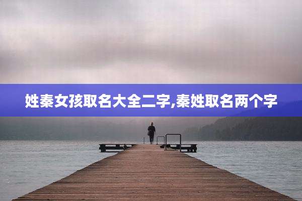 姓秦女孩取名大全二字,秦姓取名两个字