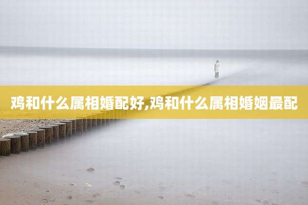 鸡和什么属相婚配好,鸡和什么属相婚姻最配