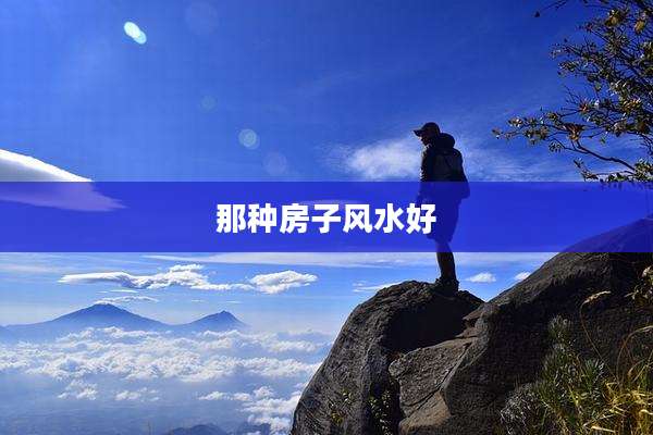 那种房子风水好