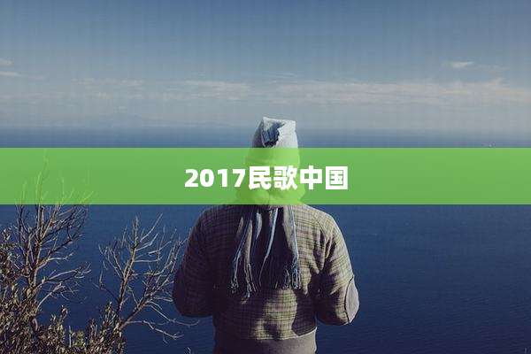 2017民歌中国