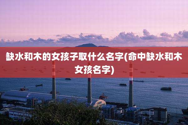 缺水和木的女孩子取什么名字(命中缺水和木女孩名字)