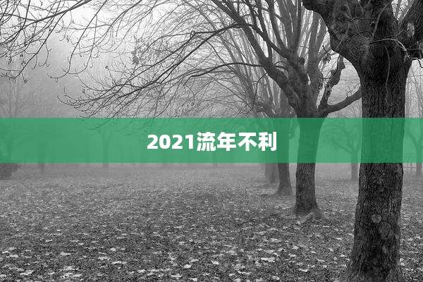 2021流年不利